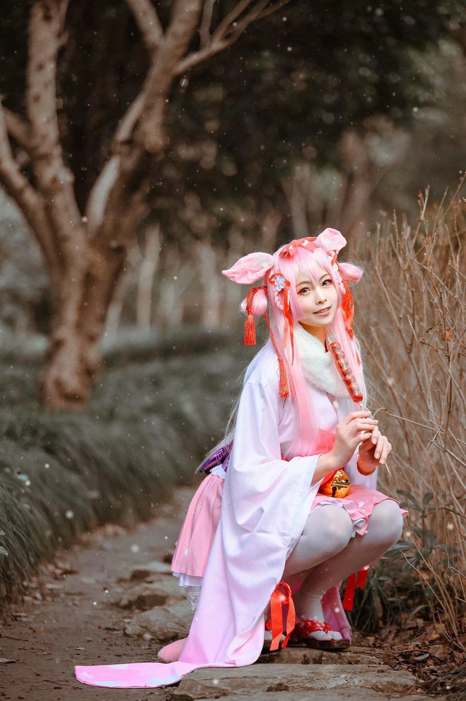 樱岛嗷 - 碧蓝航线COS正片如月樟新年和服 约修亚 1